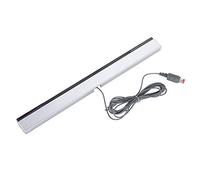 ASHATA Receptor Señales con Cable para Nintendo Wii/WIIU,Barra de Sensores IR con Soporte del Televisor,Monitor,etc.