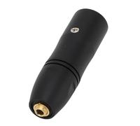 ASHATA Reducción de Ruido del Adaptador XLR de 3.5 Mm Femenino a 3 Machos 12-48V a 3-5V Adaptador de Sonido para Videocámaras Grabadores Mezcladores