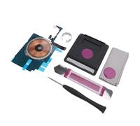 ASHATA Reemplazo de Bobina de Carga Inalámbrica NFC para Smartphones | Construcción de metal, kit completo de herramientas de reparación, instalación segura con adhesivo despegable, restauración