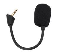ASHATA Reemplazo de Micrófono para Auriculares para Juegos en la Nube, Micrófono Desmontable con Cancelación de Ruido de 3,5 Mm para Auriculares para Juegos Cloud Pro, Interruptor de