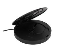 ASHATA Reproductor de CD Portátil, Reproductores de CD Bluetooth Externos para Automóvil, Puerto USB Incorporado, Reproductor de Música a Prueba de Golpes, para Computadoras Portá