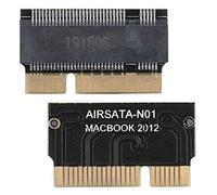 ASHATA SATA M. 2 a para Macbook 2012 Tarjeta adaptadora, SATA M.2 NGFF SSD a para Macbook 2012 Disco Duro Disco Adaptador sin Conductor Tarjeta elevadora SSD Tarjeta elevadora