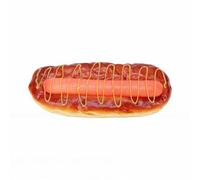 ASHATA Simulación de Pan Francés Falso, Decoración de para Escaparate de Panadería y Fotografía Comercial, Felpa de Fácil Mantenimiento (Estilo Jamón)