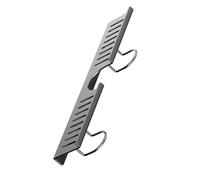 ASHATA Sink Organizer Rack, Compact Design | Núcleo de drenaje hueco, Configuración sin perforación, Acero al carbono, Acomoda productos para el cuidado de la piel,