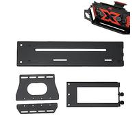 ASHATA Soporte de GPU Ajustable, Soporte de GPU Vertical, Soporte de Soporte de GPU Vertical PCI E 3.0 X16 Soporte de Soporte de Tarjeta Gráfica VGA para Caja de PC ATX (26 * 6,2 * 12,8 cm)