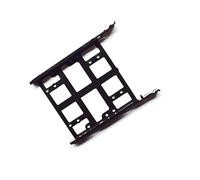 ASHATA Soporte de Montaje para Disco Duro SSD, Soporte de Fijación Portátil Ligero para HDD/SSD, Juego de Herramientas de Riel de Tracción de 3,5 Pulgadas para Cualquier Carcasa de Computadora,