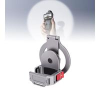 ASHATA Soporte de Teleprompter para Teléfono Celular con Fuerte Accesorio Magnético para Cine Móvil Soporte de Aleación de Aluminio Adecuado para 4/3