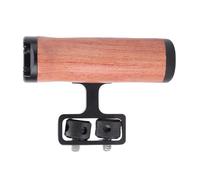 ASHATA Soporte Lateral para Cámara con Empuñadura de Madera, Ajustable,