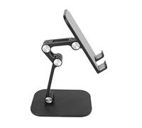 ASHATA Soporte para Teléfono Celular Portátil Mini Plegable de Altura Ajustable para Tabletas, Base Antideslizante con Peso, ángulo de 120°, Soporte de Viaje Compacto para Dispositivos de 4,7 a 7,9