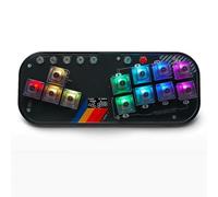 ASHATA Stick para Fighting Box, Teclado para Mini Controlador de Juego de Lucha para SOCD Fight Stick para Mixbox Botón de Interruptor Mecánico