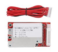 ASHATA Tablero de protección BMS de 36V 10s Cells con Equilibrio, Tablero de protección BMS de batería de Litio de Iones de Litio de Equilibrio