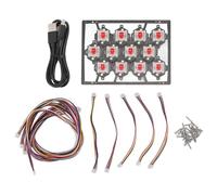 ASHATA Tablero de Teclas de Acceso Rápido de Impresión 3D para V2.4, para para Impresoras 3D de la Serie Switchwire, Fácil de Instalar, Fuerte Capacidad de Expansión,