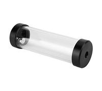 ASHATA Tanque de Bomba de Agua para PC, Sistema de Refrigeración Cilíndrico para PC, Refrigeración por Agua Líquida para Computadora, Orificio del Radiador, Cubierta Pom, Antiespumante Incorporado