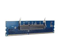 ASHATA Tarjeta adaptadora de Memoria DDR3 para computadora portátil a Memoria de Escritorio, Tarjeta adaptadora de RAM DDR3 para computadora portátil a computadora de Escritorio, Soporte 1.5V