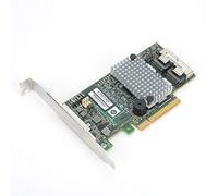 ASHATA Tarjeta controladora SAS, Ocho Puertos 6Gbs 512M Raid Main Control Disk Raid Contreller, Potente Controlador Raid Estable