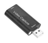 ASHATA Tarjeta de Captura de Video y Audio portátil, Tarjeta de adquisición de Video HDMI USB, Adaptador de grabación de Video HDMI a USB, con Manual de Usuario, para computadora PC