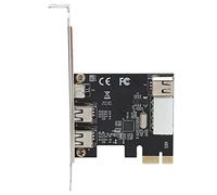 ASHATA Tarjeta de Captura PCI-E Tarjeta de Expansión de 3 Puertos Conversión de Interfaz 1394 Adaptador de Video HD Controlador, Tarjeta de Captura de Expansión PCI-E con Velocidad de Transmisión