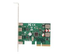ASHATA Tarjeta de Expansión PCI-E PCI Express a USB 3.1 Gen 2 10 Gbps Tipo C Chipset Asmedia, Tarjeta de Expansión Tipo C para Windows para Linux, para PCIe X4, PCIe X8, PCIe X16