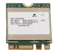 ASHATA Tarjeta de Red AW CB304NF RTL8821CE, Tarjeta de Red M.2 NGFF de 433Mbps con4.2, Transferencia de Alta Velocidad para7 8 10
