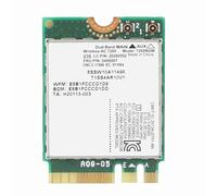 ASHATA Tarjeta de Red Dual, Tarjeta de Red inalámbrica 2.4G / 5G para 7260 AC 867Mbps Especial para ThinkPad, Tarjeta de Red WiFi de Doble frecuencia con Interfaz NGFF / M2