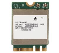 ASHATA Tarjeta de Red Inalámbrica, Tarjeta de Red AW CB304NF RTL8821CE, Tarjeta de Red 433Mbps M.2 NGFF Adaptador de Red BT4.2 para Windows 7 8 10