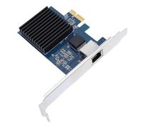 ASHATA Tarjeta de Red PCIe 10G con Soporte, Puerto RJ45 RTL8127 PCI Express Gen 4 X1 a 10 Gigabit PCIe Ethernet LAN Adaptador para Plataformas Linux