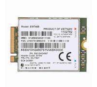 ASHATA Tarjeta de Red WiFi, módulo inalámbrico 4G LTE Tarjeta de Red 50 Mbps Se Adapta a ThinkPad, Tarjeta inalámbrica de Interfaz 300M NGFF/M.2 Módulo 4G LTE