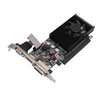 ASHATA Tarjeta Gráfica GT 705, Tarjeta Gráfica de Perfil bajo de 1GB DDR3 de 64 bits con Ventilador, DirectX 12, Tarjeta Gráfica PCIE Gaming para PC de Escritorio, 2560x1600 PCIE 2.0