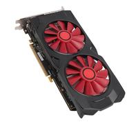 ASHATA Tarjeta Gráfica para Juegos RX580 Tarjeta de Video 8GB GDDR5 256bit Ventiladores Duales PCIe 2.0 16X Tarjeta Gráfica para Juegos para PC de Escritorio, Frecuencia de Memoria de