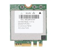ASHATA Tarjeta inalámbrica Bluetooth, Intel Dual Band 2.4G / 5G NGFF M.2 1300Mbps 802.11a / b/g/n/AC Tarjeta adaptadora de Red WiFi Accesorios de computadora para computadoras portátiles