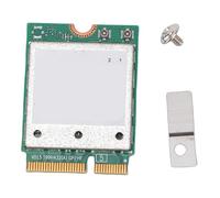 ASHATA Tarjeta Inalámbrica WiFi 7, QCNCM865 5.8Gbps M.2 WiFi 7 Tarjeta de Red Inalámbrica para Computadora Portátil, 2.4G 5G 6GHz Triple Banda, 2x2, 4K QAM, Interfaz de Antena 2x2