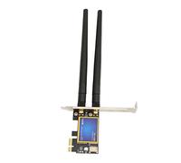 ASHATA Tarjeta WiFi PCI E de 1200 Mbps, Adaptador de Red Inalámbrico, Adaptador de Tarjeta de Red WiFi de Doble Banda 5G para Juegos, Transmisión