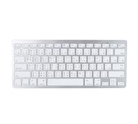 ASHATA Teclado Bluetooth de Idioma Bilingüe Ultradelgado, Teclado de Idioma Bilingüe Chino Tradicional Tailandés Coreano, Teclado Inalámbrico Bluetooth Compacto para Computadora de