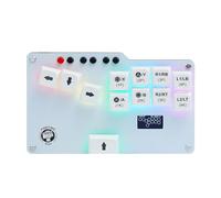 ASHATA Teclado de Lucha para Juegos para Teclado Fighting Box para WASD GP2040 CE Fightstick Teclado con Cherry MX para para para SteamDeck