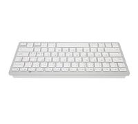 ASHATA Teclado Inalámbrico Ultradelgado, Mini Teclado Inalámbrico Portátil Universal de 78 Teclas para Tableta iOS, OS X, Sistema (Italiano)