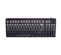 ASHATA Teclado Mecánico Inalámbrico, 98 Teclas 5.0 2.4g USB C Hot Swappable Switches RGB Backlit 85 Teclas Teclado de Juego Compacto, con 22 Modos de Iluminación, para PC (Gran Gris gradiente)