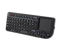 ASHATA Teclado Táctil Táctil Táctil Teclado de Televisión con Fácil Control de Medios y Compatibilidad con el Táctil de 2.4ghz Compatible con PC, para PS, para Android, para el Linux