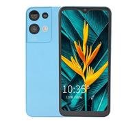 ASHATA Teléfono Inteligente de 6,1 Pulgadas, Teléfono Móvil con Doble Tarjeta de Reconocimiento Facial en Espera, RAM 1GB ROM 8GB Teléfono Inteligente(Azul Claro)