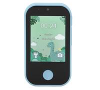 ASHATA Teléfono para Niños, Pantalla de Tacto de IPS de 2.8 Pulgadas Linda Función Selfie Adorable Fácil de Usar con una Cámara Digital Multifuncional de 1080p para la Casa de la Escuela (Blue)