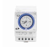 ASHATA Temporizador mecánico AC110-230V Temporizador mecánico Resistente con tamaño pequeño