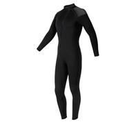 ASHATA Traje de Neopreno Engrosado de 3 Mm para Hombres, Traje de Buceo de Cuerpo Completo Ideal para Surfear y Bucear en Agua Fría, Diseño de Neopreno Multicapa (Black XL)