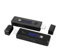 ASHATA Transmisor y Receptor HDMI Inalámbrico 197FT, Extensor HDMI Inalámbrico 5G 2.4G, Decodificación 4K Salida 1080P, Plug and Play, para Audio de Video a Monitor Desde Computadora (Black)