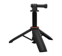 ASHATA Trípode para Palo Selfie, Palo Selfie de Alcance Ajustable de 13,5 a 30,5 Cm, Soporte para Vlog de Viaje de 3 Secciones de Implementación Automática para Action 6 Pro 4 N