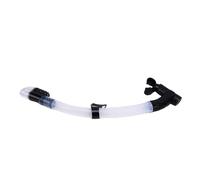 ASHATA Tubo de Buceo de Schnorkel, Dispositivo de Fijación Extraíble, Boquilla de Silicona Universal, Snorkel de Buceo para Adultos y Adolescentes