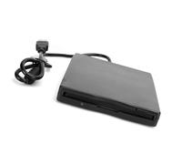 ASHATA Unidad de Disquete Portátil Disco de Disquete Externo Disco de Disquete Externo USB Ultrafino para Computadoras de Escritorio y Portátiles