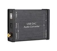 ASHATA USB DAC Audio Converter, GV-023 Digital a Analog DAC Audio Converter Tarjeta de Sonido de Audio USB para 10/8.1/8/7/Windows Vista/XP/para Mac OS X/Windows2000