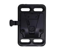 ASHATA V Placa de Batería en V, Vaporización de Montaje de Batería de Bloqueo V Universal V Placa de Montaje con 1/4 Pulgadas de 3/8 Pulgadas Roscadas para Estabilizadores de