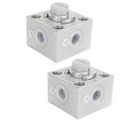 ASHATA Válvula Hidráulica de Válvula de Válvula de Válvula de Válvula de Válvula de 3 Vías para Mini Excavadoras, con Conectaciones Rápidas, Mangueras Flexibles de 31 Pulgadas