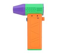 ASHATA Ventilador de Avión Jet, Alta Velocidad -Elaectro -ir Duster RPM para Teclado de Computadora para el Automóvil (Rojo naranja)