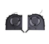 ASHATA Ventilador de Refrigeración de CPU y GPU para 5 16ARH7H 15IAH7H, Reemplazo del Ventilador de Refrigeración del Disipador Térmico de CPU ABS de Aleación de Aluminio con